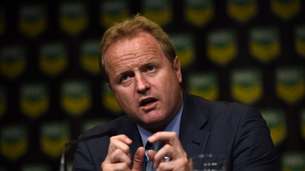 Goodbye: Dave Smith has retired as CEO of the NRL.
