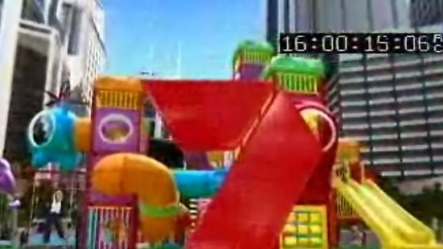 Look familiar? ... The ad was set in a McDonald's playground.