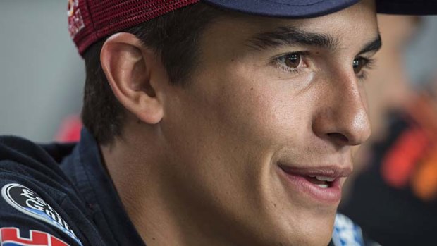 Tipped to win: Marc Marquez of Spain.