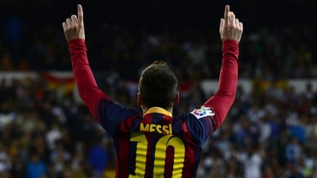 Leading light: Lionel Messi.