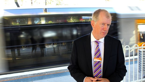 "The most important stage": Sydney Trains chief executive Howard Collins. 