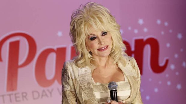 Robotic ... Dolly talks to the media at a press conference.