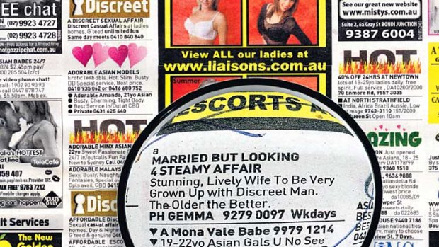 Ad for an affair.