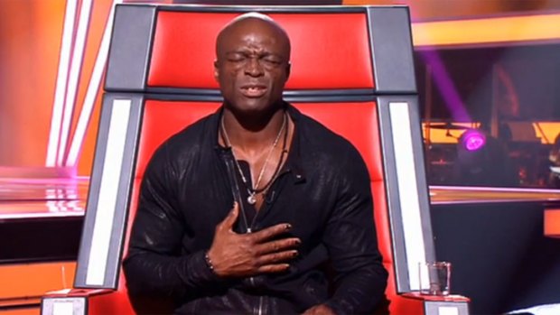 Heartfelt: Seal, mentor on The Voice. The live shows start tonight in a new Monday timeslot.