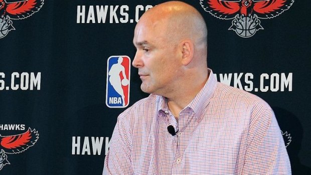 Embattled: Atlanta Hawks General Manager Danny Ferry.