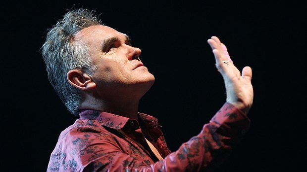 '110% Morrissey' .... Morrissey performing in California in May.