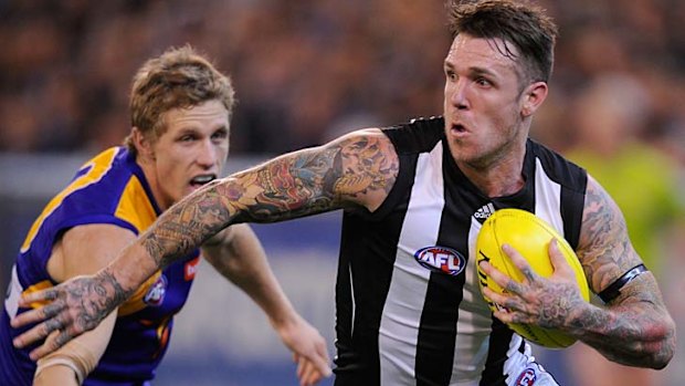 Proud Pie: Dane Swan has had a change of heart.