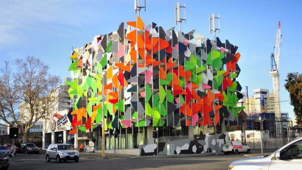Melbourne's Pixel building, the first carbon neutral office building in Australia.