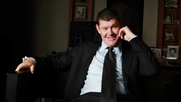 James Packer: Gaming revenue is on the rise.