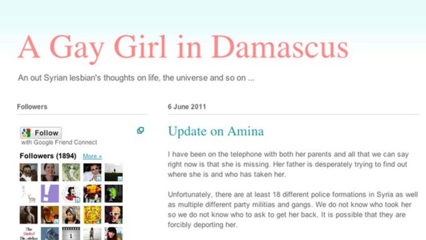 A grab from Gay Girl in Damascus.