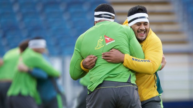Change mooted: A possible change to world rugby's residency rule could mean Tongan-born Taniela Tupou has to wait longer to become a Wallaby.