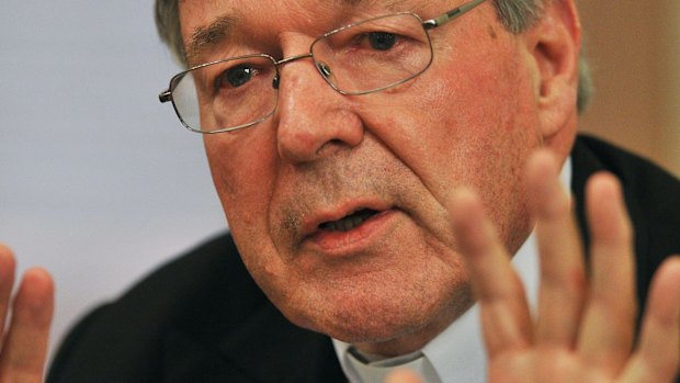 Under scrutiny: Cardinal George Pell.