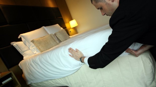 Hotel room nights in Australia and New Zealand, its core business, declined by 9.4 per cent.