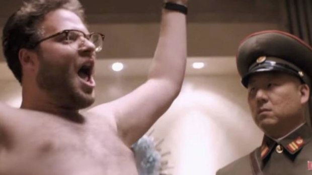 Seth Rogen says he was looking to make a comedy, not something serious, with <i>The Interview</i>.