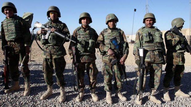 It has been announced that the Afghan National Army will be operating independently in Oruzgan by December.
