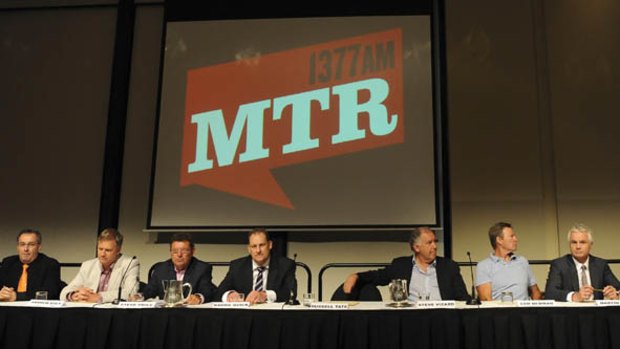 The launch of Melbourne's new radio station, MTR 1377.
