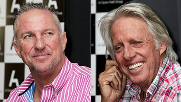 Sir Ian Botham and Jeff Thomson … not used to keeping their opinions to themselves.