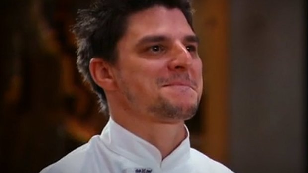 Bitten off more: <i>MasterChef</i>'s Michael claimed to be able to beat Jacques Reymond in a dinner service, will he eat his words?