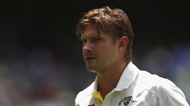 Rested ... Shane Watson.