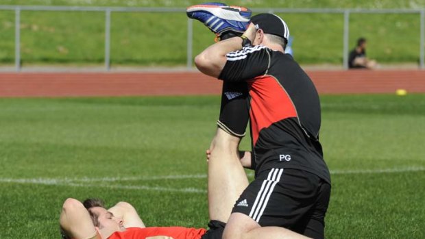 "Richie McCaw should watch out for his foot."