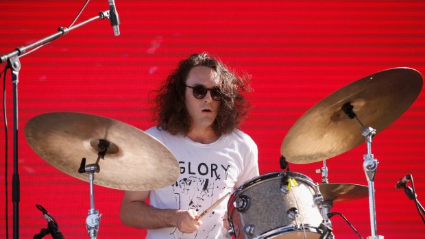King Gizzard and the Lizard Wizard at St Jerome's Laneway Festival.