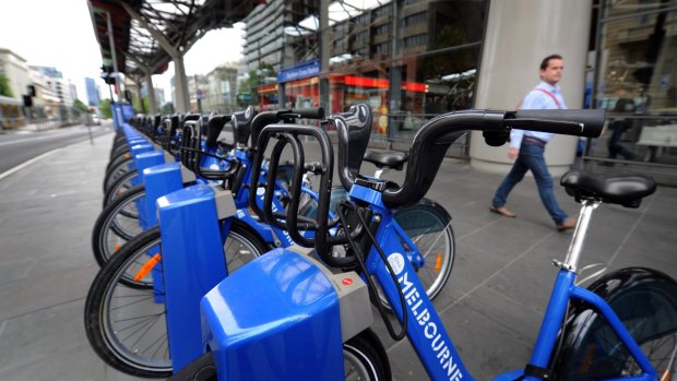 Melbourne Bike Share was described as a ''flop'' due to the need for helmets.