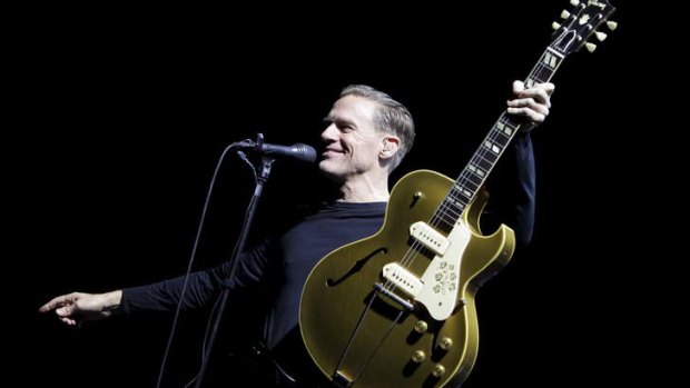 Feel the love: Bryan Adams plays WIN Entertainment Centre this week.