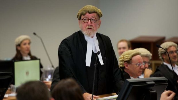 Robert Richter, QC, is awaiting the day to become a KC - King's Counsel. Photo: