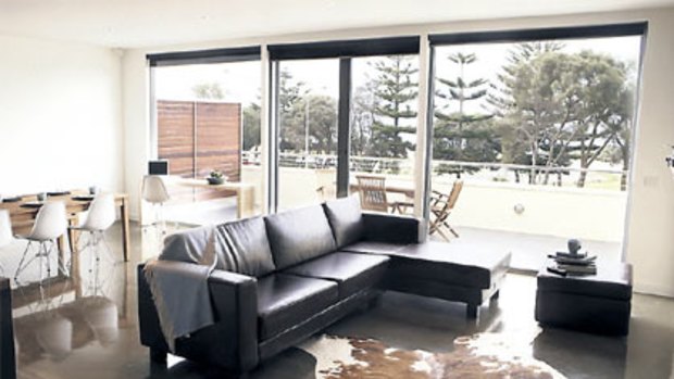 By the sea ... Aquabelle Apartments have views across Rye’s foreshore and jetty.