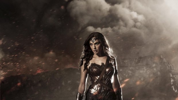 Gal Gadot in costume as Wonder Woman for the film Batman vs Superman: Dawn of Justice. The picture was released at Comic-Con by the film's director Zac Snyder.

galgadotwonderwoman.jpg