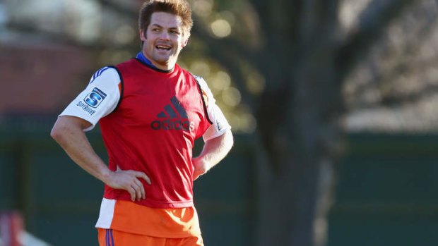 Richie McCaw returns to top-flight rugby for the Crusaders.