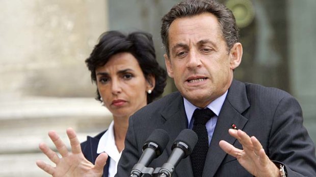 Rachida Dati allegedly had a relationship with  Nicolas Sarkozy's brother.