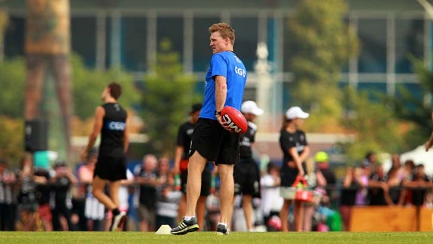 Deep heat: Nathan Buckley will consider a "heat camp" in the Middle East in the next few years.