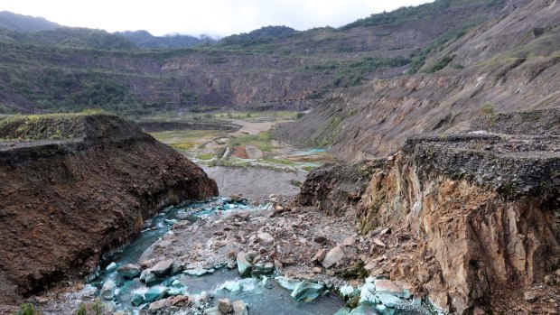 The abandoned Panguna copper mine in Bougainville – once a rich source of profits – sparked a costly environmental and social crisis.