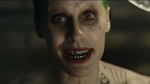 Wicked sense of humour: Jared Leto as the Joker in <i>Suicide Squad</i>.
