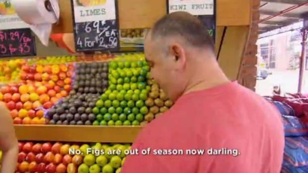 I'm not your darling, greengrocer man.