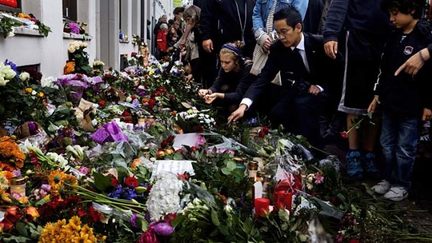 Other embassies have been flooded with gestures of sympathy, such as the Norweigian embassy in Copenhagen.