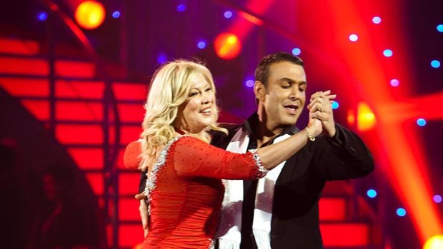 'Gut-wrenching fear' ... Kennerley in action on <i>Dancing With The Stars</i>.