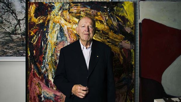 Enthusiast: Colin Laverty helped to lift the profile of contemporary Aboriginal art.