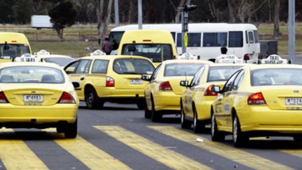 The number of drivers without a taxi licence is growing.