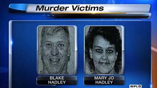 Killed ... Blake and Mary Jo Hadley.
