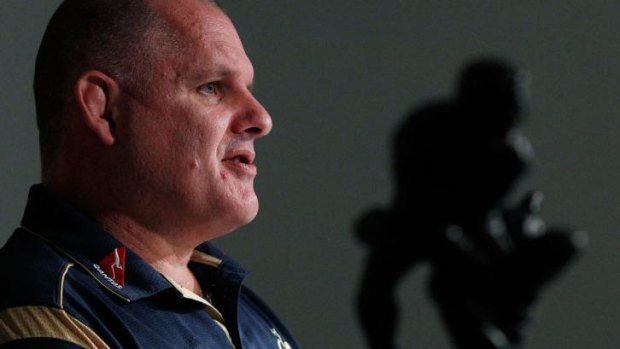 He has a plan: Wallabies head coach Ewen McKenzie.