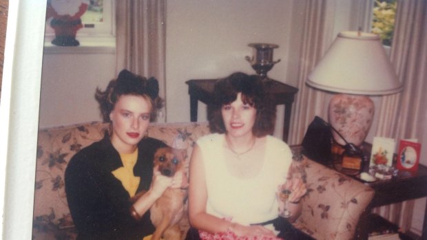 Karen Rae, aged 21, with her mother, Christina Boyle. 