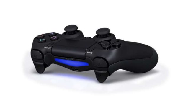The DualShock 4 has built-in Move support, a touch pad, and a "share" button.