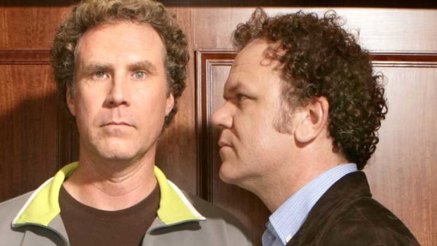 Will Ferrell and John C. Reilly in 'Stepbrothers', a comedy about two grown men who still lived at home like children.
