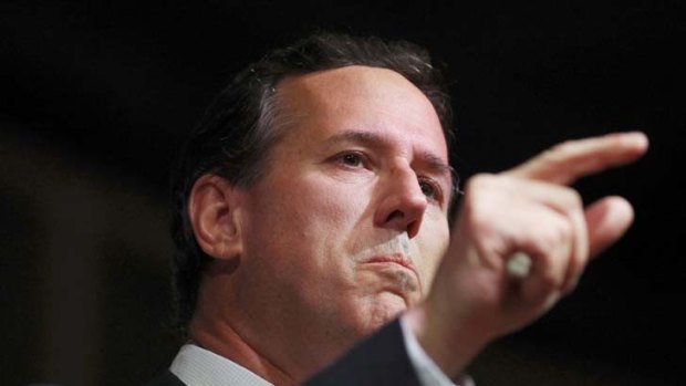 "This is not a firearms issue, it is a human issue" ... Rick Santorum.