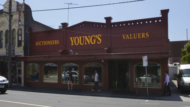 Landmark: Young's at Camberwell Junction is expected to sell for about $4 million.