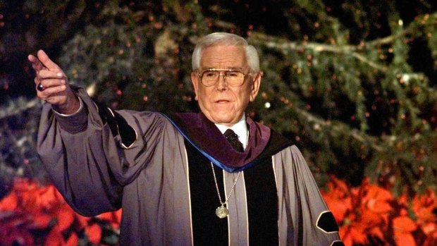 For more than 40 years Robert H. Schuller was an apostle of positive thinking and a symbol of success