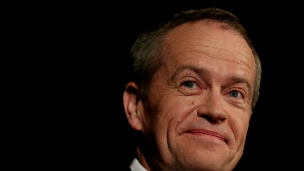 Opposition Leader Bill Shorten during Labor's election night function.