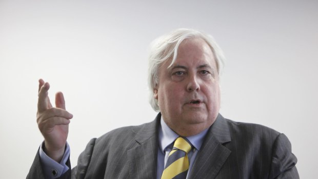 Clive Palmer has ramped up the dispute with Citic over the Sino Iron Project.